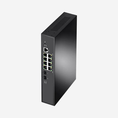 Steel Shell Layer 2+ Managed Gigabit Switch With 8 RJ45 Ports RSTP MSTP