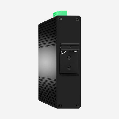 IP30 Rate, CE ROHS Industrial Gigabit Unmanaged Ethernet Switch With 2 SFP Fiber Ports 4 RJ45 Ports