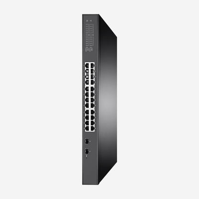 2G SFP 24GE Smart Poe Switch 400W Layer 2 Ethernet Switch SR-SG2226FP