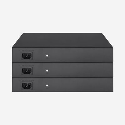 2 Port SFP Fiber Switch With Gigabit 16 RJ45 Ports IEEE802.3 Standard