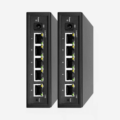 Layer 2 Managed 2.5 Gb Switch 5 2.5G Auto Sensing RJ45 Ports Support QoS