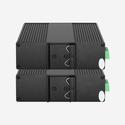 10 Port Industrial Gigabit PoE Switch With 8 PoE+ Ports And 2 SFP Slots IP30