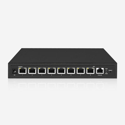 8 Port RJ45 Ethernet 10gb Layer 3 Switch Support QoS / Static Routing / Static ARP