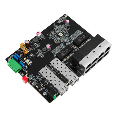 EMC High Protection Aluminum Industrial Smart Gigabit Switch With 8GE RJ45 And 2G SFP