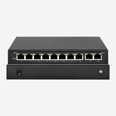 20Gbps Desktop 10 RJ45 Gigabit Ethernet Switch For Seamless Networking