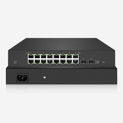 16-Port Gigabit Easy Smart Switch With 9K Jumbo Frame 8K MAC Address Table And Flow Control