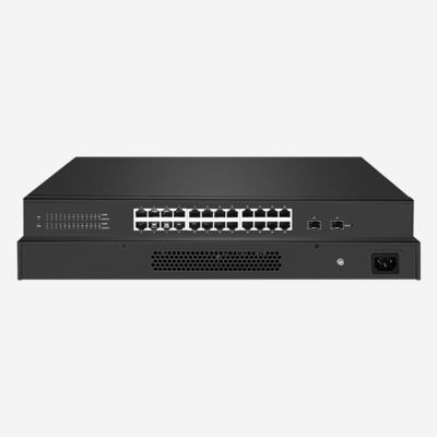 VLAN Support Rack Mount Gigabit Smart Switch With 24 RJ45 Ports For Enhanced Network Connectivity And Efficiency
