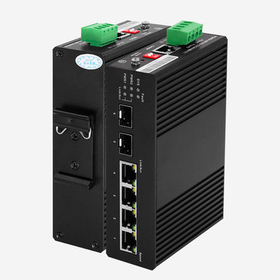 IP30 Protection Level Industrial Layer 2+ Managed Ethernet Switch Manufacturers Using Wired Control Mode