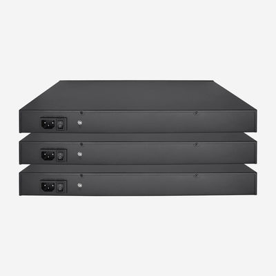 400W Gigabit Layer 3 Poe Switch 128Gbps Switching Capacity Support IEEE 802.3at 802.3af