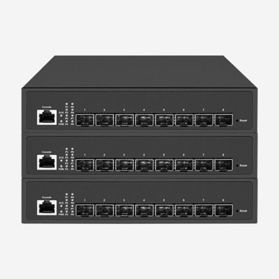 10GBレイヤ3スイッチ,8つの10G SFPポート,IPv4/IPv6,静的ARPでネットワークを強化する