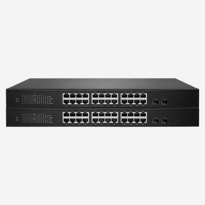 IEEE 802.3ab 24 Ports 2.5 Gigabit Ethernet Unmanaged Switch 160Gbps Switching Capacity 100-240V Power